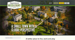 Desktop Screenshot of experiencemiddlebury.com