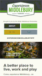 Mobile Screenshot of experiencemiddlebury.com